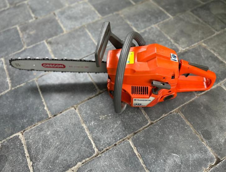 Professioneel Husqvarna kettingzaag te koop., Doe-het-zelf en Bouw, Gereedschap | Zaagmachines, Zo goed als nieuw, Kettingzaag