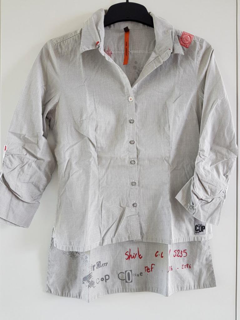 COP COPINE - Joli chemisier à petits carreaux - T.36, Vêtements | Femmes, Blouses & Tuniques, Porté, Taille 36 (S), Rouge, Enlèvement ou Envoi