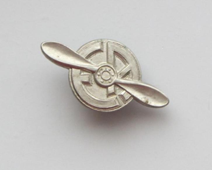 ABBL kenteken 'EA' "Etablissements d'Aéronautique" 1939, Verzamelen, Militaria | Tweede Wereldoorlog, Luchtmacht, Embleem of Badge