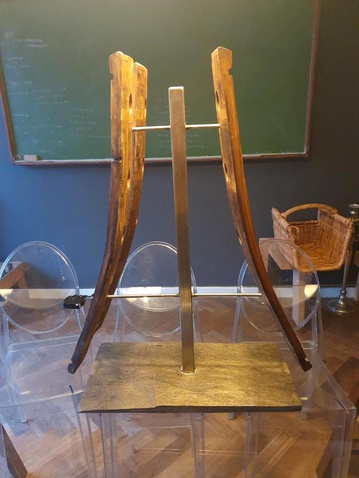 Oud flessenrek voor 20 flessen, Antiek en Kunst, Antiek | Woonaccessoires, Ophalen