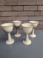 Set van 4 vintage kelken, Ophalen of Verzenden, Zo goed als nieuw