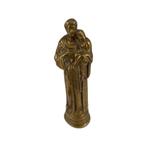 Messing figuur Sint Antonius, Antiek en Kunst, Antiek | Religieuze voorwerpen, Ophalen of Verzenden