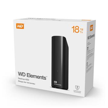 WD Elements 18TB externe schijf beschikbaar voor biedingen