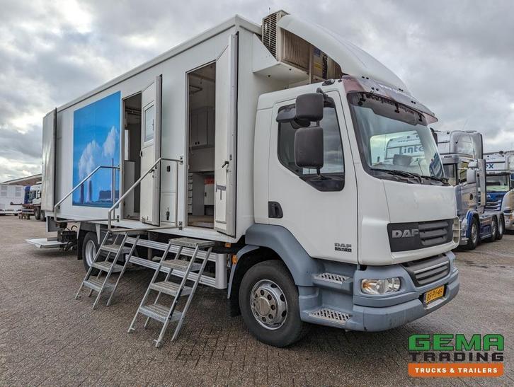 DAF FA LF55.180 4x2 Daycab 15T Euro4 Mobile Office / Camper, Auto's, Vrachtwagens, ABS, Airconditioning, Cruise Control, DAF, Diesel
