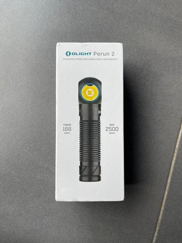 Olight Perun 2 professionele hoofdlamp / zaklamp - Nieuw beschikbaar voor biedingen