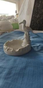 asbak in wit keramiek vogel, Enlèvement ou Envoi, Comme neuf, Cendrier