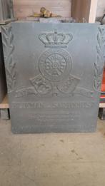 80 jaar oud bronzen gedenk ornament uit amsterdam, Ophalen of Verzenden, Brons
