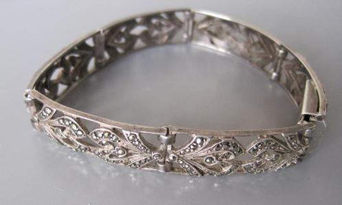Antieke armband zilver, Antiek en Kunst, Curiosa en Brocante, Ophalen of Verzenden