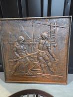 openhaard plaat gietijzer, Ophalen