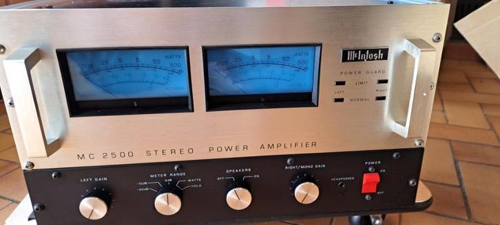 Mcintosh Mc2500, Audio, Tv en Foto, Versterkers en Ontvangers, Gebruikt, Overige systemen, 120 watt of meer, Overige merken, Ophalen of Verzenden