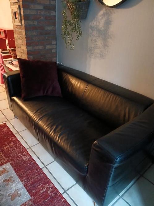 2 Canapés klippan ikea, Huis en Inrichting, Zetels | Zetels en Chaises Longues, Zo goed als nieuw, Leer