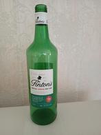 Lege Fles Finton's Special London Gin 37.5% vol 1 Liter, Verzamelen, Verpakking, Gebruikt, Ophalen of Verzenden