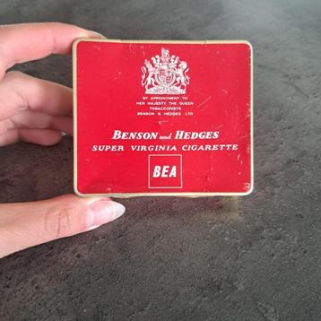 Vintage Benson & Hedges BEA sigarettenblik  beschikbaar voor biedingen