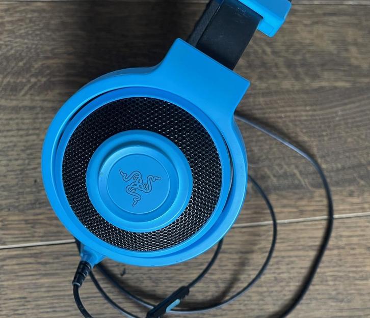 Razer Kraken Pro NEON Blue - ear pads foam te vervangen, Audio, Tv en Foto, Hoofdtelefoons, Gebruikt, Over oor (circumaural), Overige merken
