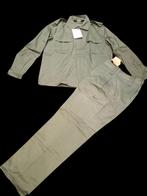 oude groene katoenen leger luchtmacht tenue, 1982, Verzamelen, Ophalen of Verzenden, Luchtmacht, Kleding of Schoenen