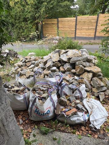 Pierre à vendre suite destruction mur porteur, Enlèvement, Utilisé, Pierres naturelles