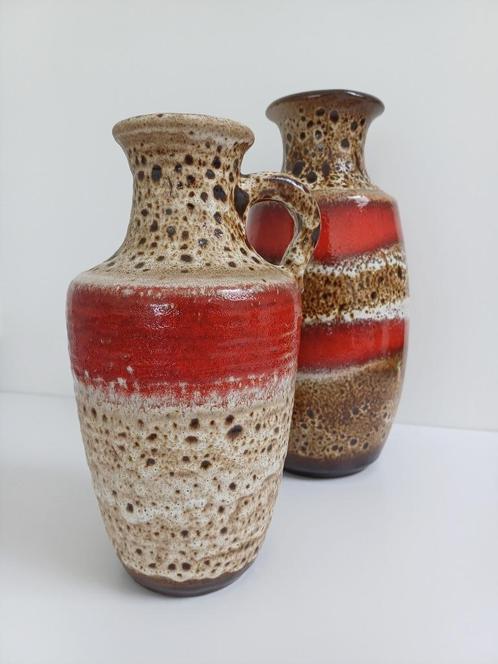 Vintage vaas Fat Lava - Carstens Tönnieshof - 7907-25, Antiek en Kunst, Antiek | Keramiek en Aardewerk, Ophalen of Verzenden