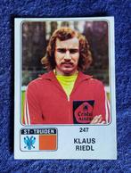 Panini sticker voetbal  ' FB 1973 - Klaus Riedl '  -nieuw-, Verzamelen, Ophalen of Verzenden, Nieuw, Poster, Plaatje of Sticker