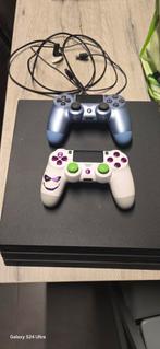 Ps4 pro 1tb met 2 controllers, Games en Spelcomputers, Spelcomputers | Sony PlayStation 4, Ophalen, Met 2 controllers, Pro