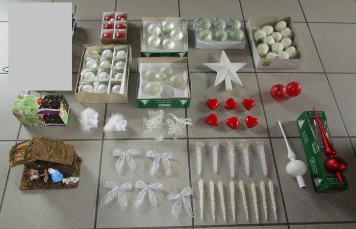 Kerstdecoraties voor in en naast de kerstboom - OPRUIM, Diversen, Kerst, Gebruikt, Ophalen of Verzenden