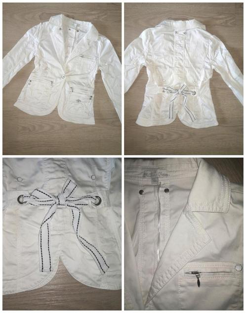 Witte vest met strik children's choice (jbc) 152, Kinderen en Baby's, Kinderkleding | Maat 152, Zo goed als nieuw, Ophalen of Verzenden