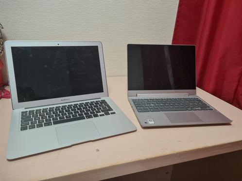 2x laptops 1/ MacBook air 2017 2/Lenovo IdeaPad flex 3, Computers en Software, Apple Macbooks, MacBook, Ophalen