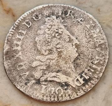 5 Sols 1702 Z (Grenoble) Lodewijk XIIII  beschikbaar voor biedingen