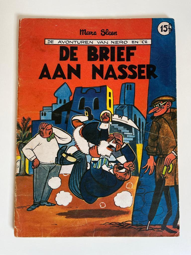 Nero - De Brief aan Nasser - 1e druk 1963, Boeken, Stripverhalen, Verzenden