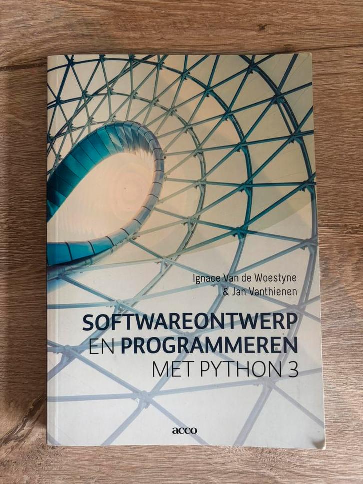 Softwareontwerp en Programmeren met Phython 3, Boeken, Informatica en Computer, Software, Ophalen