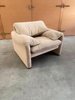 Cassina Maralunga 1 persoons design zetel / fauteuil, Huis en Inrichting, Fauteuils, Ophalen, Gebruikt, Stof