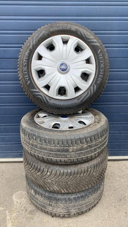 Ford Transit Connect velgen 205-60-16 5x108 - Set 20.21, Auto-onderdelen, Banden en Velgen, Banden en Velgen, All Season, 16 inch