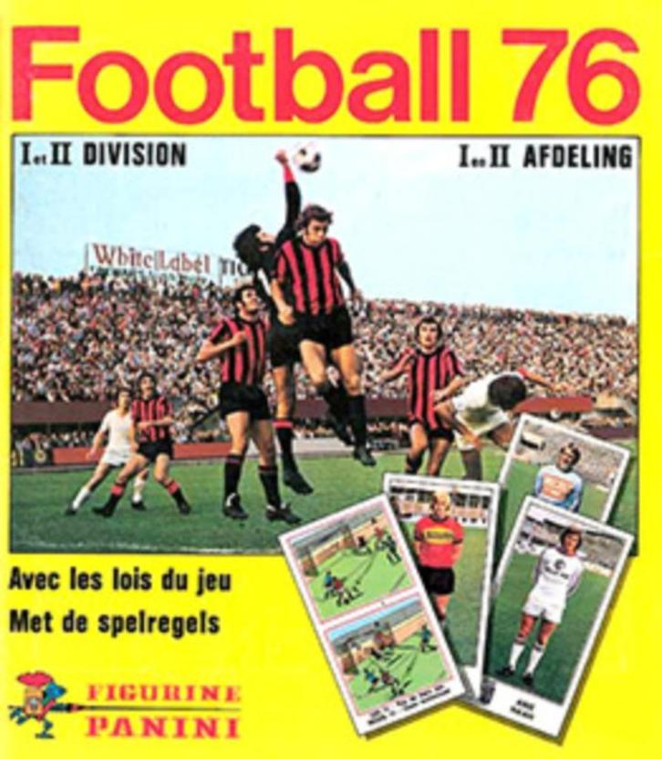 PANINI FOOTBALL 76 ANNO 1976 LOSSE SET incl LEEG album, Hobby en Vrije tijd, Stickers en Plaatjes, Nieuw, Verzenden