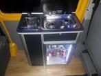 Camper keukenblok met gasfornuis en compressor 12v Koelkast, Ophalen of Verzenden