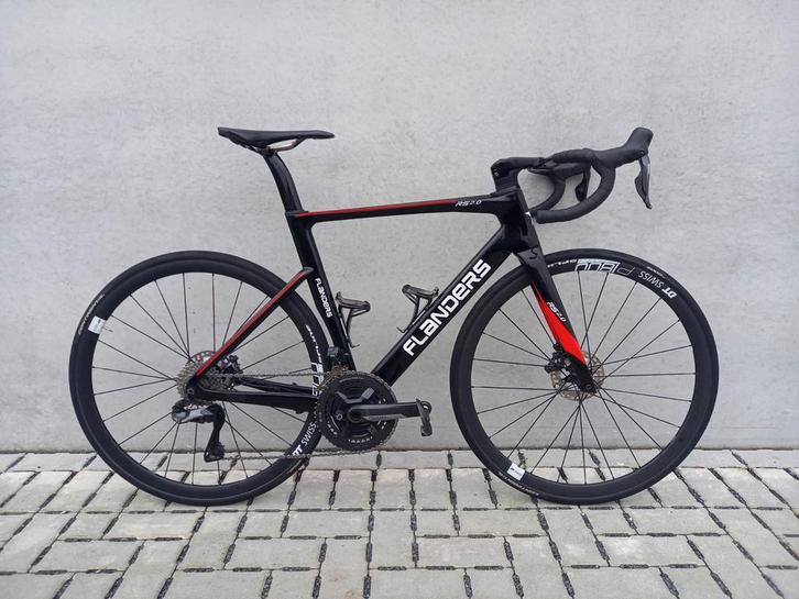 Flanders rs pro 2.0, Fietsen en Brommers, Fietsen | Racefietsen, Gebruikt, Carbon, Ophalen
