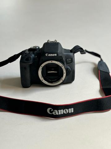 Canon EOS 750D in perfecte staat. beschikbaar voor biedingen
