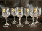 5 aperitief glaasjes kristal Cristal d’Arques, Ophalen of Verzenden, Zo goed als nieuw