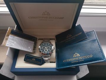 Christophe Duchamp Authentic Perpetual Luxury horloge NIEUW✅