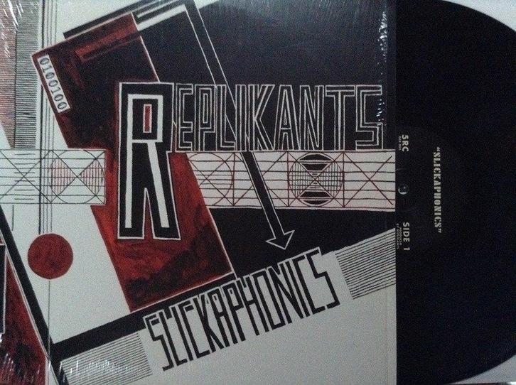 LP Replikants “Slickaphonics”, Cd's en Dvd's, Vinyl | Dance en House, Gebruikt, Dance Populair, 12 inch, Ophalen of Verzenden