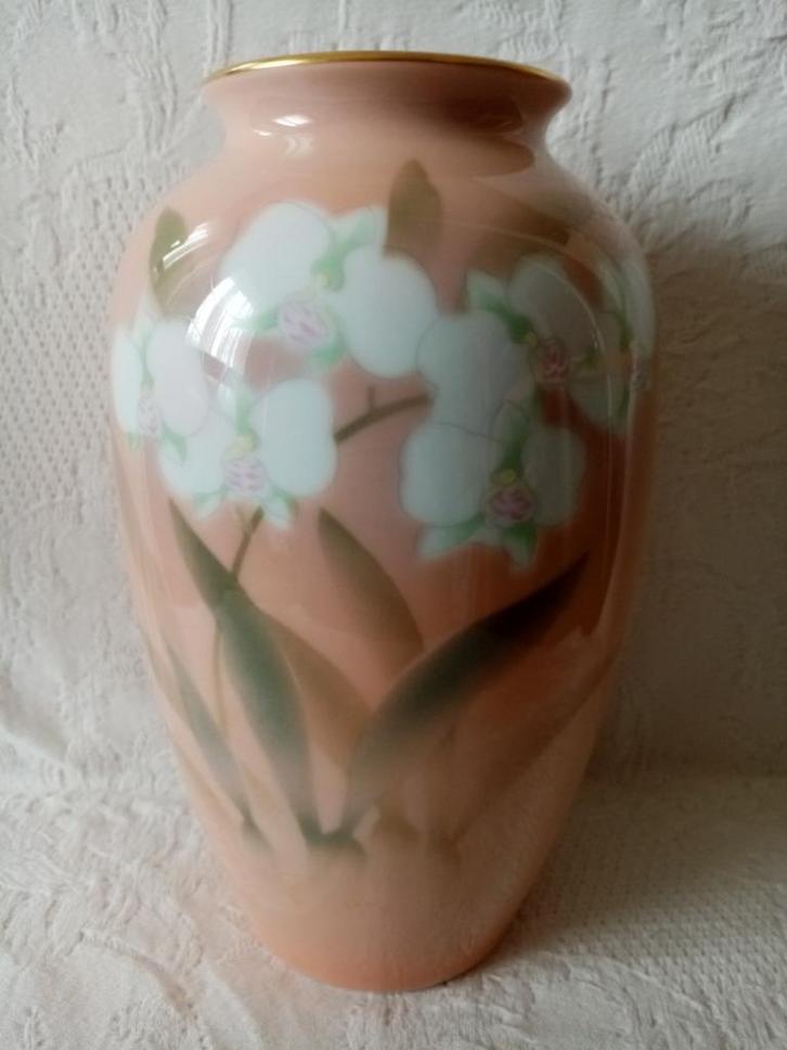 Japanse Fukugawa porseleinen vaas 21.50cm (jaren 70), Antiek en Kunst, Antiek | Porselein, Ophalen of Verzenden