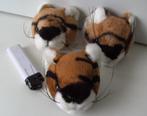 MAGNEETJES TIJGER PLUCHE 3 STUKS NIEUW, Verzamelen, Dierenverzamelingen, Verzenden, Nieuw, Wild dier, Overige typen