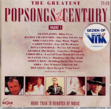 cd   /   The Greatest Popsongs Of The Century Volume 3 beschikbaar voor biedingen