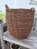 Twee houten manden  voor 12 euro, Huis en Inrichting, Woonaccessoires | Schalen en Manden, Ophalen, Gebruikt, Hout, Mand