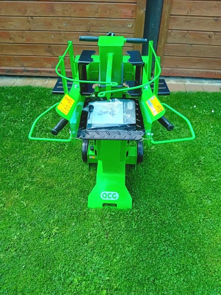 Houtklover 8ton 3500 watt rechstaand, Tuin en Terras, Kloofmachines, Nieuw, Staand, Elektrisch, Ophalen