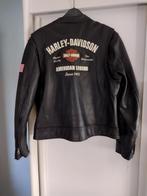Lederen Harley Davidson damesjas maat L, Motoren, Jas | leer, Harley Davidson, Dames, Tweedehands