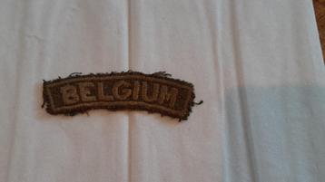 Plaque d'épaule ABL ABBL Belgium, Enlèvement ou Envoi