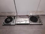 2 platenspelers+mengâneel voor 300€ te beluisteren, Enlèvement ou Envoi, Comme neuf, Tourne-disque
