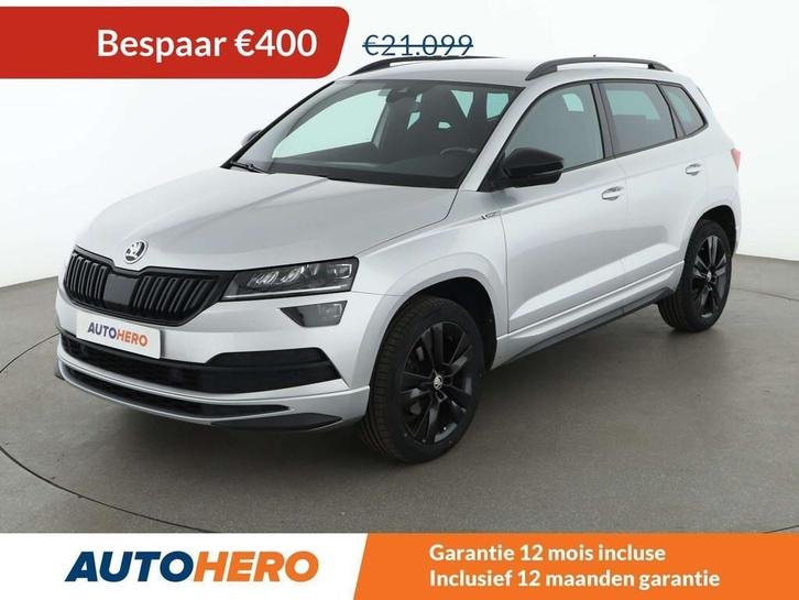 Skoda Karoq 1.5 TSI ACT Ambition (bj 2019, automaat), Auto's, Skoda, Te koop, Karoq, ABS, Achteruitrijcamera, Adaptive Cruise Control
