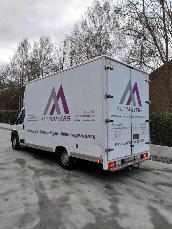 Citroën Jumper met grote, hoge meubelbak, low-loader, Autos, Camionnettes & Utilitaires, Particulier, Cruise Control, Système de navigation