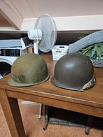 Us ww2 m1 helm met hawley liner, Verzamelen, Ophalen of Verzenden