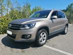 VW TIGUAN 2.0 CR TDi 4Motion AUTOKOFFER ✅ .LEER 🐮 GPS 🌍, Auto's, Euro 5, Zwart, Beige, Leder